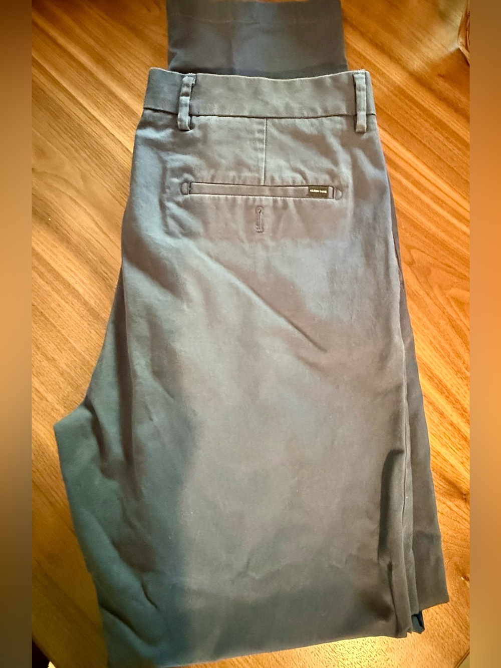 Men's Alton Lane Blue Dress Pants with Back Welt Pocket